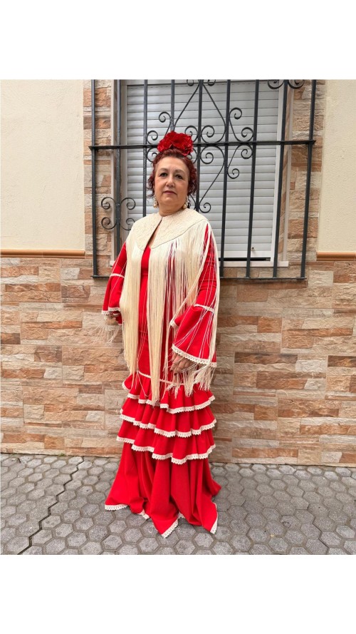 VESTIDO TRIANA ROJO
