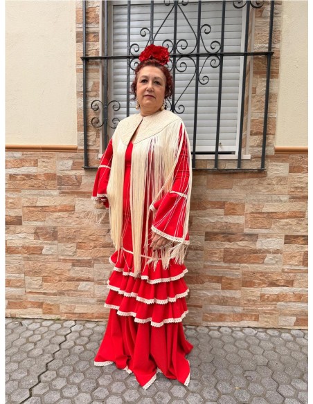 VESTIDO TRIANA ROJO