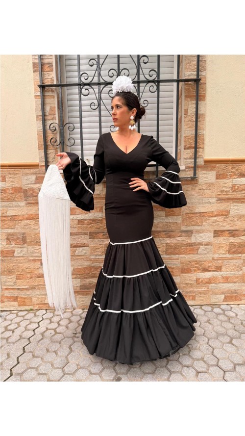 VESTIDO ARANJUE NEGRO