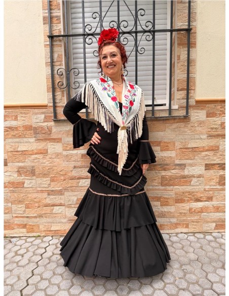 VESTIDO SEGOVIA NEGRO