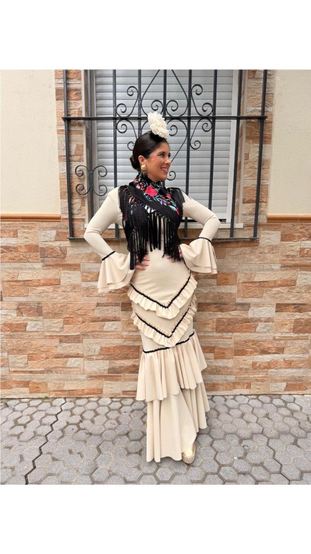 VESTIDO SEGOVIA BEIG