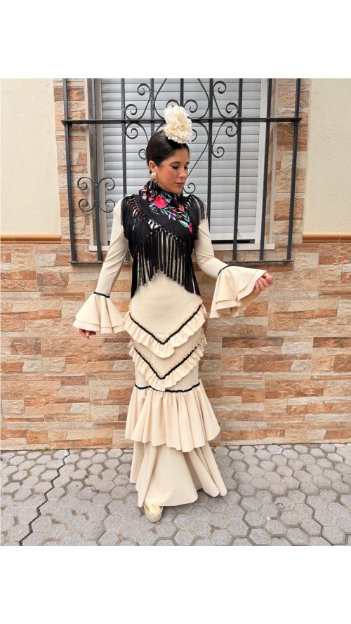 VESTIDO SEGOVIA BEIG