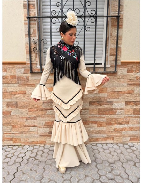 VESTIDO SEGOVIA BEIG