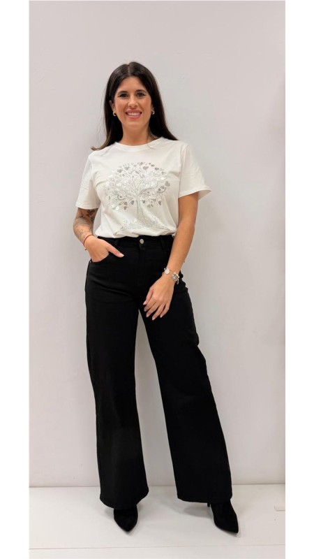 CAMISETA ARBOL VIDA PLATA