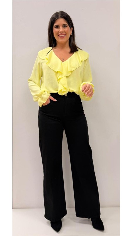 CAMISA SEVILLA AMARILLO 2