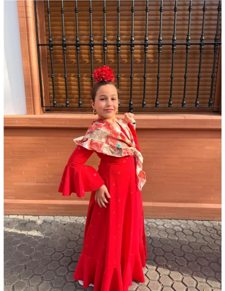 BATA AZUCENA NIÑA ROJO