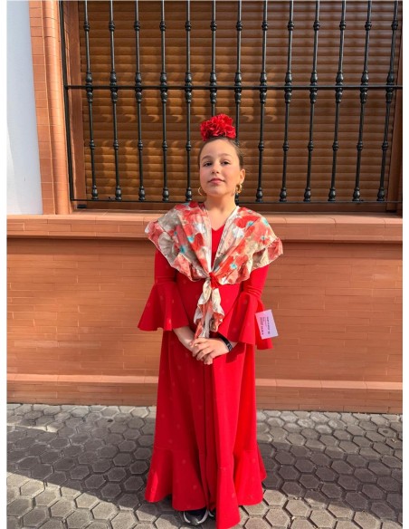 BATA AZUCENA NIÑA ROJO