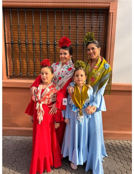 BATA AZUCENA NIÑA ROJO