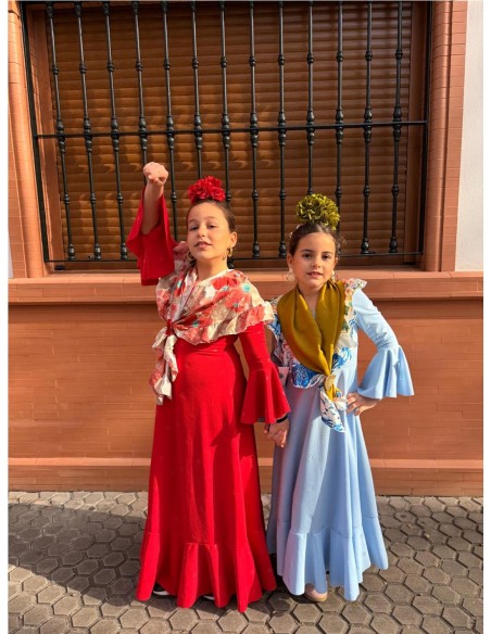 BATA AZUCENA NIÑA CELESTE