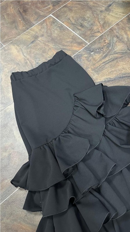 FALDA CORDOBA NIÑA NEGRO