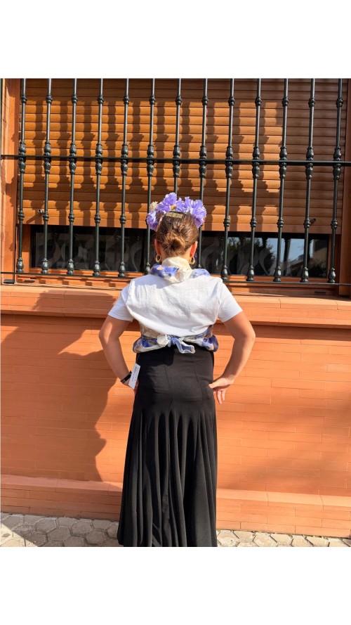 FALDA ENSAYO NIÑA NEGRO