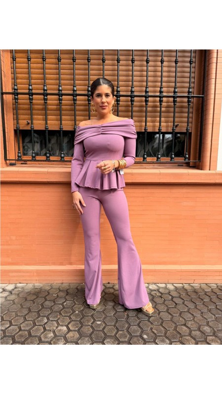 CONJUNTO ESMERALDA MALVA