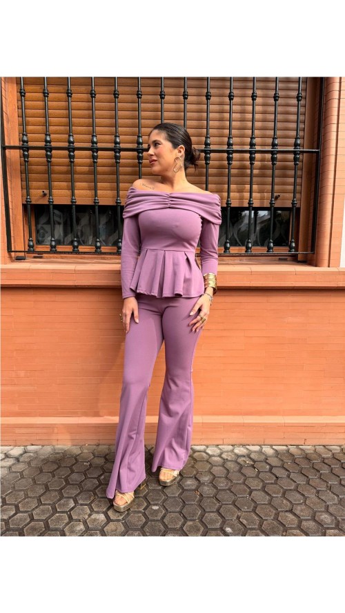 CONJUNTO ESMERALDA MALVA