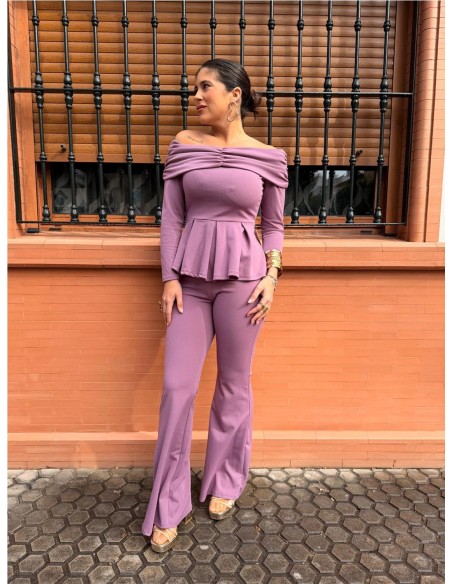 CONJUNTO ESMERALDA MALVA