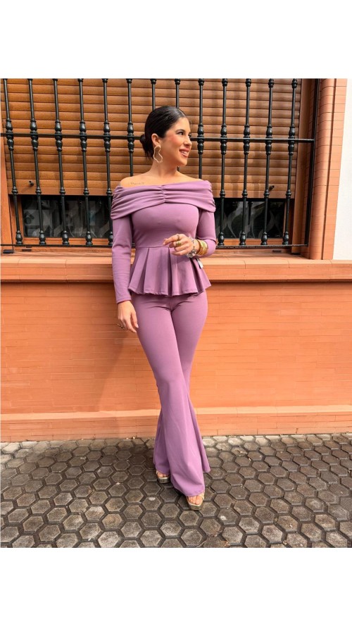 CONJUNTO ESMERALDA MALVA