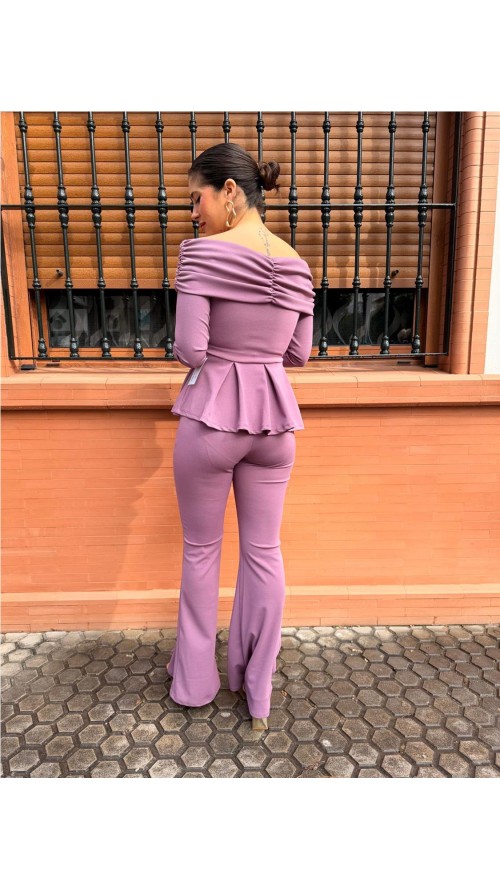 CONJUNTO ESMERALDA MALVA