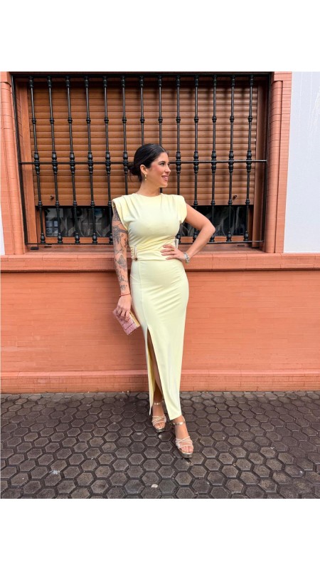 VESTIDO MARTINA AMARILLO