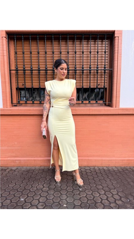 VESTIDO MARTINA AMARILLO 2