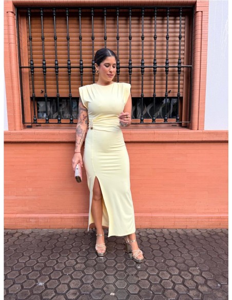 VESTIDO MARTINA AMARILLO