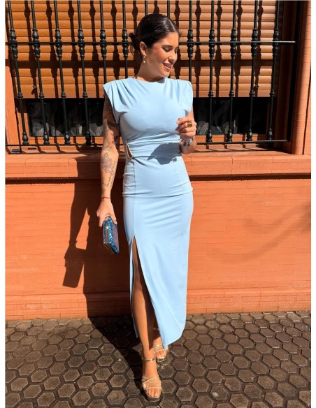 VESTIDO MARTINA CELESTE