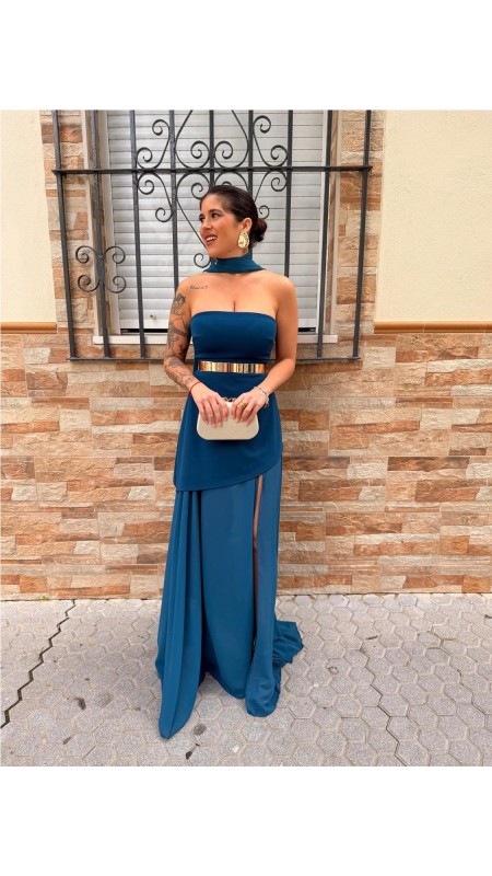 VESTIDO VALERIA PETROLEONEGRO 2