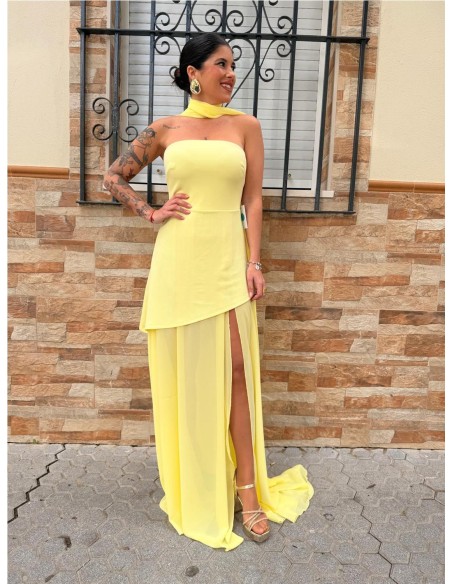 VESTIDO VALERIA AMARILLO