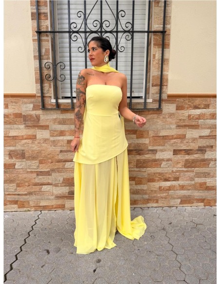 VESTIDO VALERIA AMARILLO
