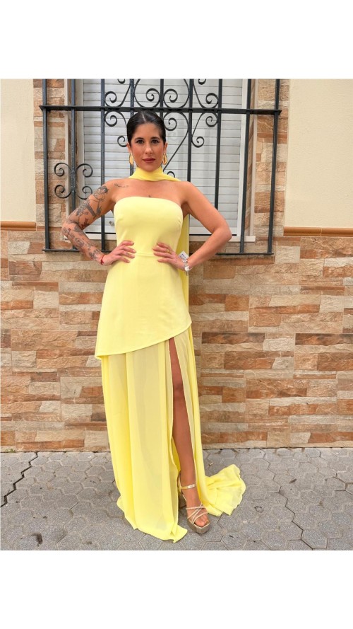 VESTIDO VALERIA AMARILLO