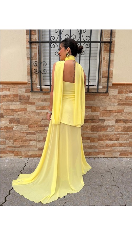 VESTIDO VALERIA AMARILLO