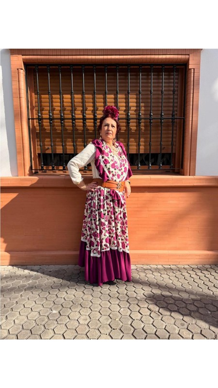 FALDA ROSAS BUGANVILLA 2