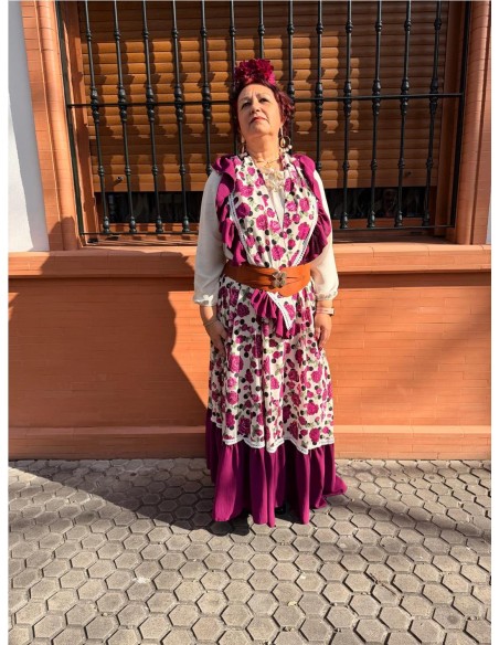 FALDA ROSAS BUGANVILLA