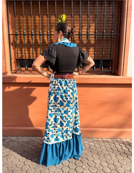 FALDA ROSAS PETROLEONEGRO