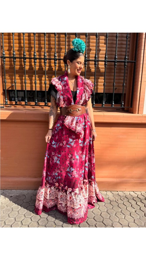 FALDA FLORES BUGANVILLA