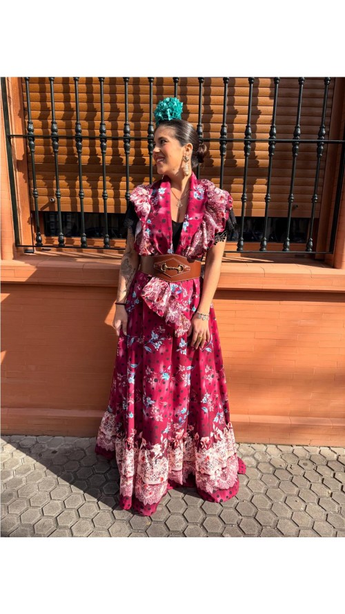 FALDA FLORES BUGANVILLA