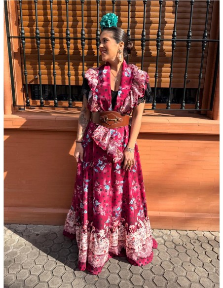 FALDA FLORES BUGANVILLA