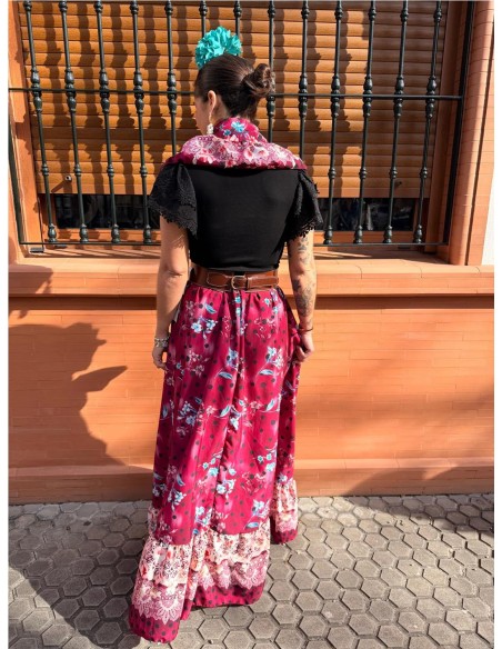 FALDA FLORES BUGANVILLA