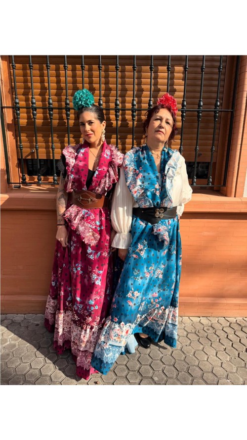 FALDA FLORES BUGANVILLA