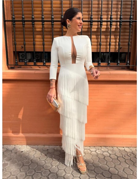 VESTIDO FLORENCIA BLANCO
