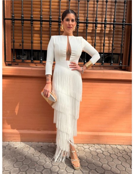 VESTIDO FLORENCIA BLANCO