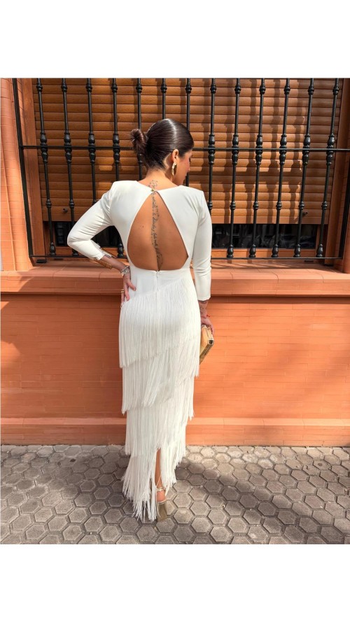 VESTIDO FLORENCIA BLANCO