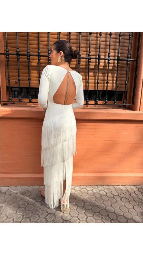 VESTIDO FLORENCIA BLANCO