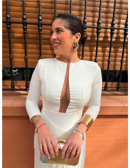 VESTIDO FLORENCIA BLANCO