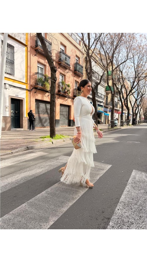 VESTIDO FLORENCIA BLANCO