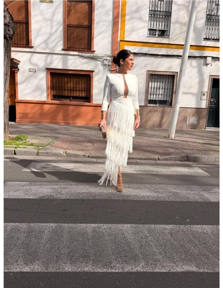 VESTIDO FLORENCIA BLANCO