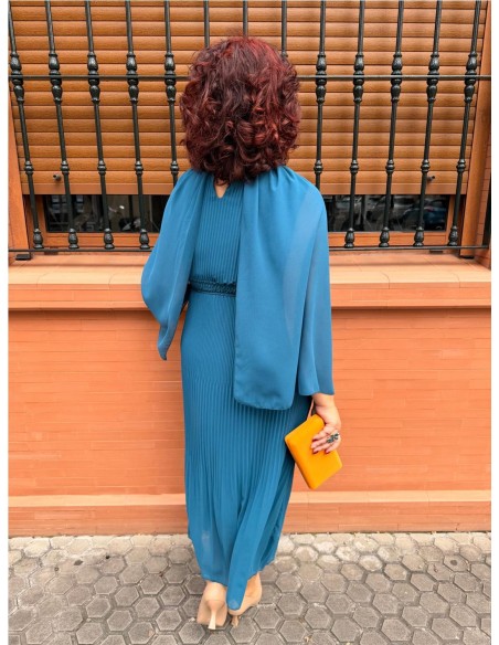 VESTIDO DUBLIN PETROLEO