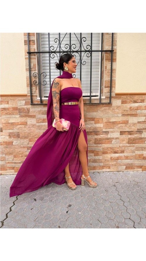 VESTIDO VALENTINA BUGANVILLA