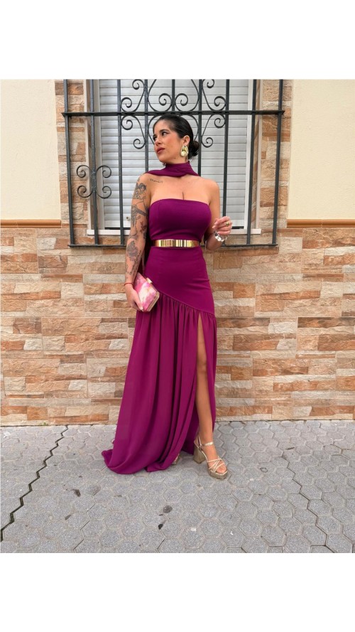 VESTIDO VALENTINA BUGANVILLA