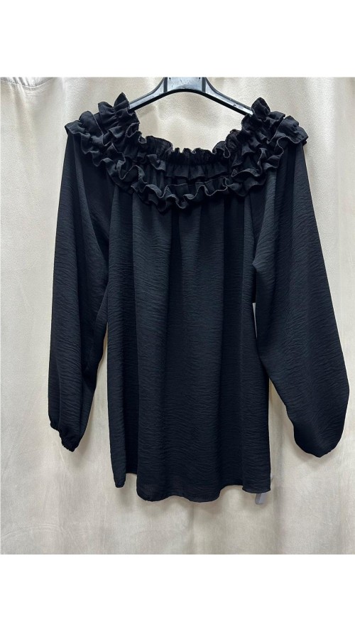 CAMISA VIOLETA NEGRO