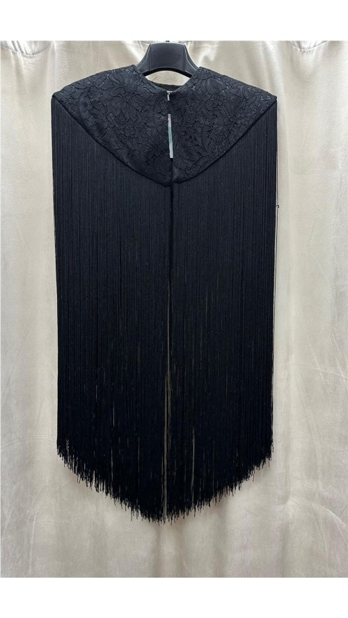 CAPA DE FLECOS NEGRO