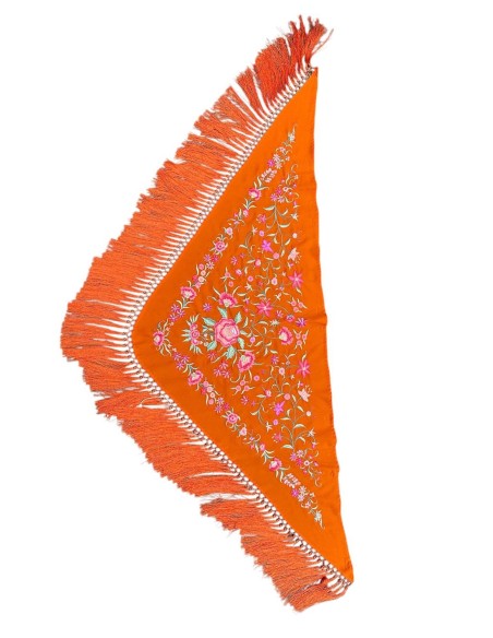 MANTON FLECOS CORTOS NARANJA